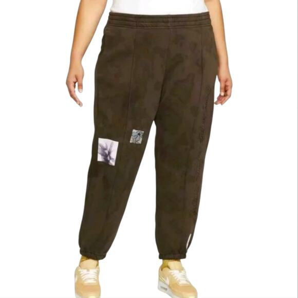 Nike Sportswear Sweatpants Art To Wear Patches Embroidered Acid Dye Plus Size 3X - Picture 1 of 14